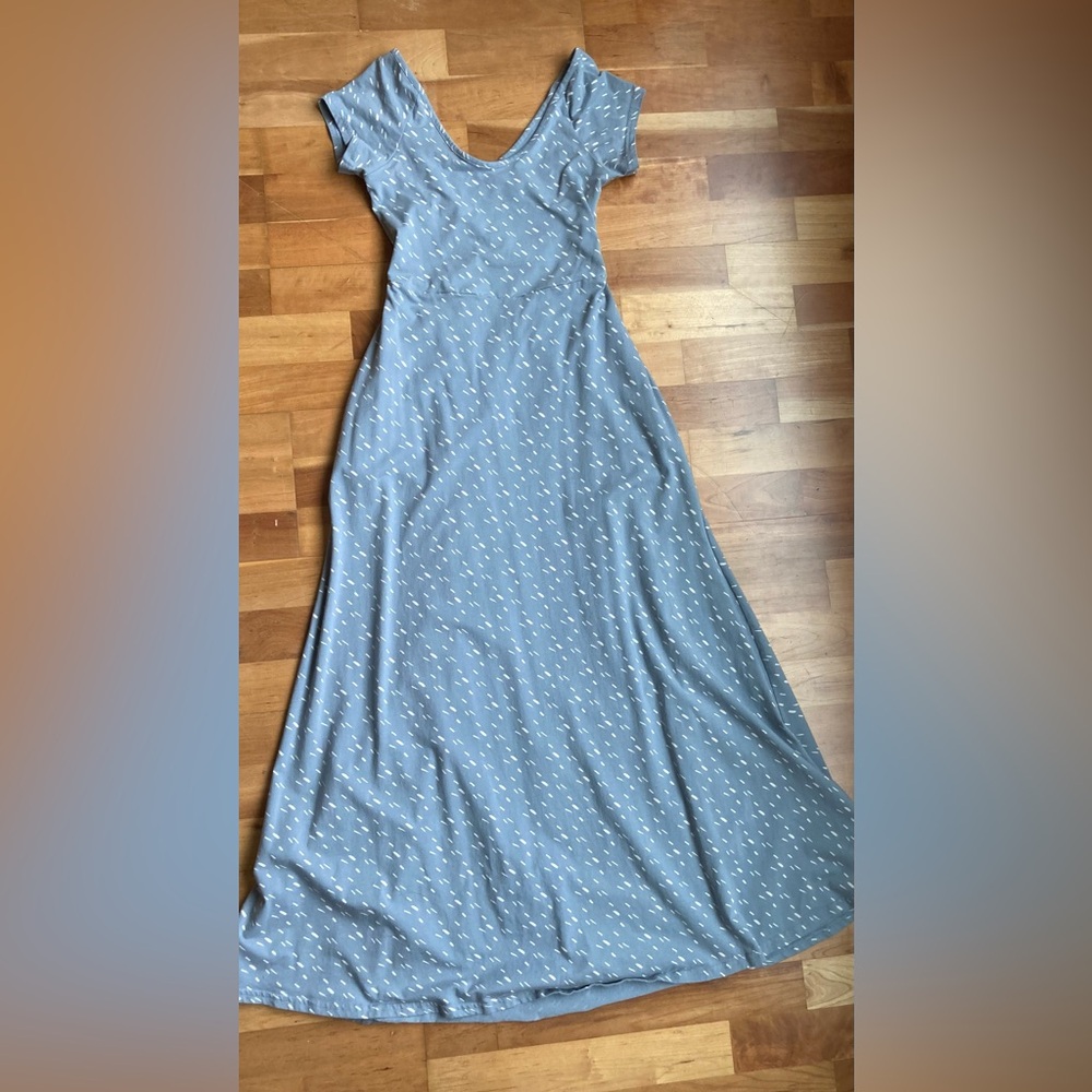 Pact Organic Cotton Fit & Flare Midi Dress